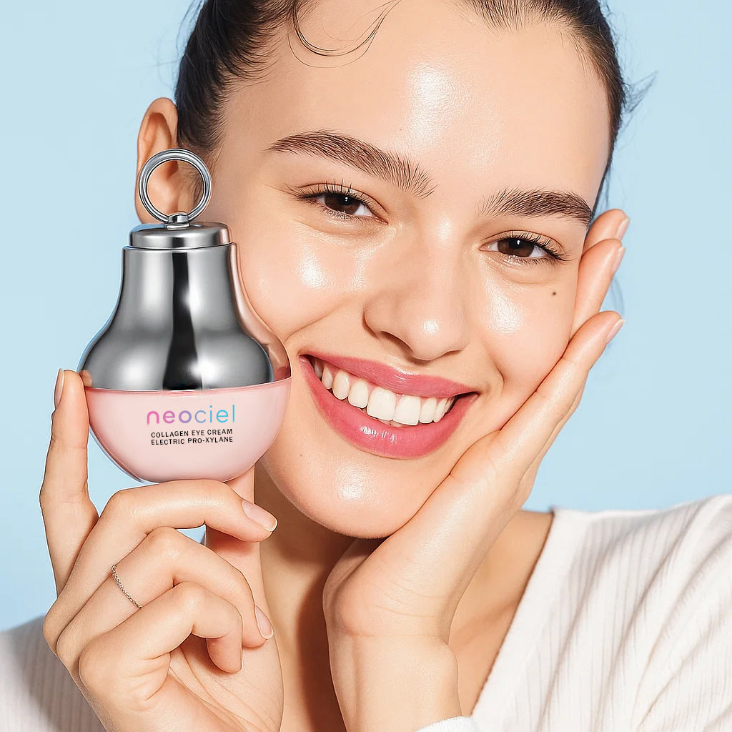 Neociel™ Soin contour des yeux 2 en 1 : crème + technologie LED rouge