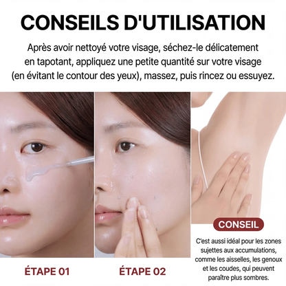 Peel Shot Exfoliant au Riz Blanc & Noir : L'Effaceur d'Impuretés
