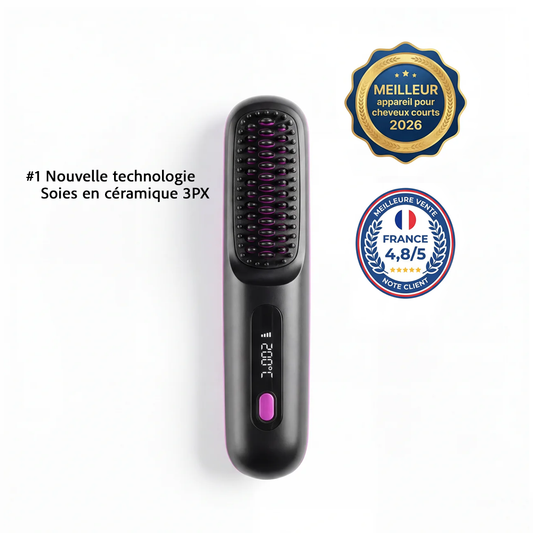 La PREMIÈRE brosse de coiffage intelligente sans fil