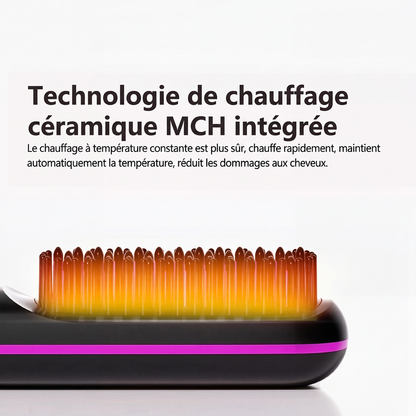 La PREMIÈRE brosse de coiffage intelligente pour Cheveux Courts