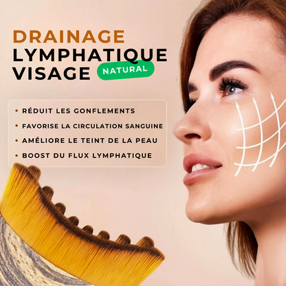 Brosse Visage Liftante – Effet Sculptant & lympho-drainant