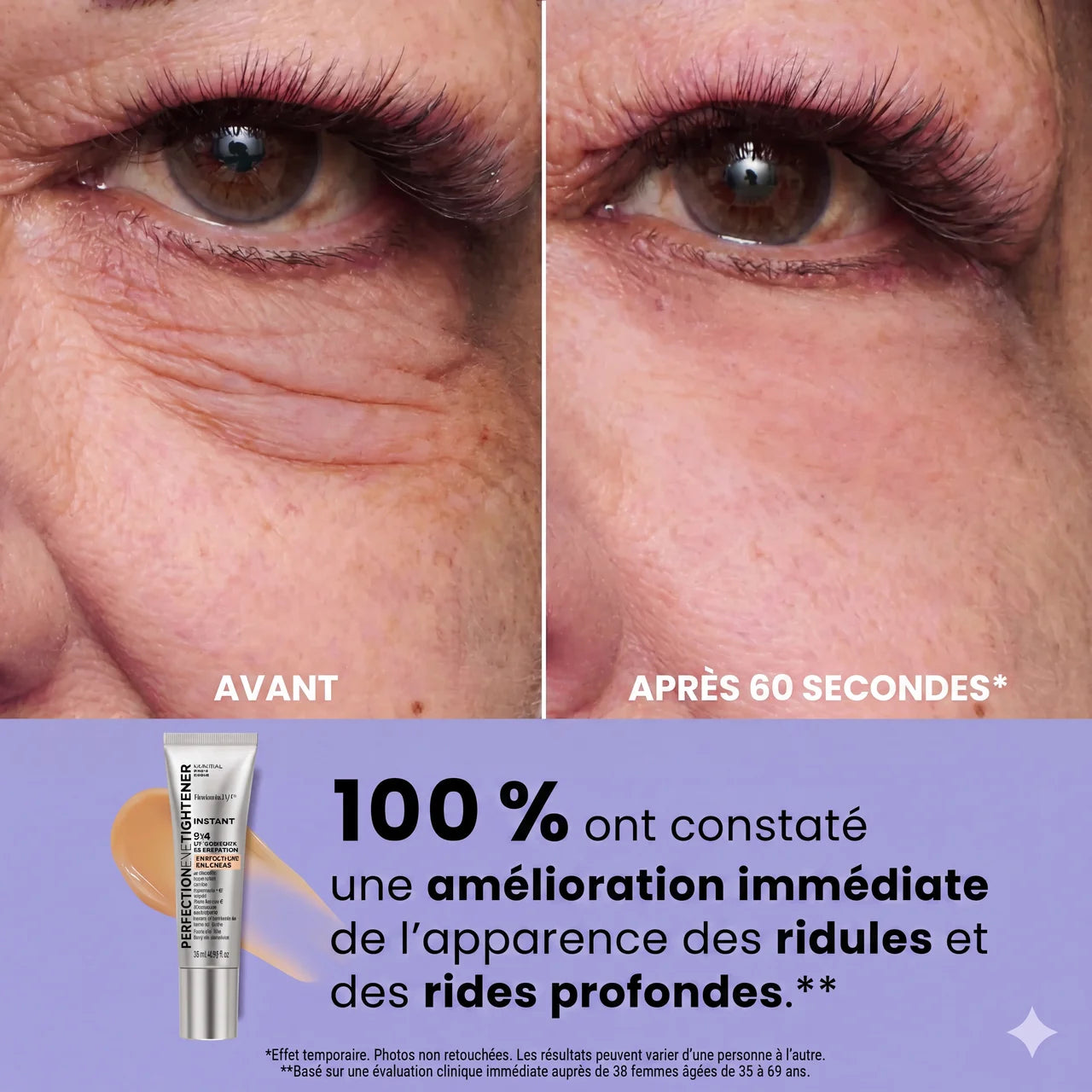 InstantLift+ : Gel liftant rajeunissant pour les yeux