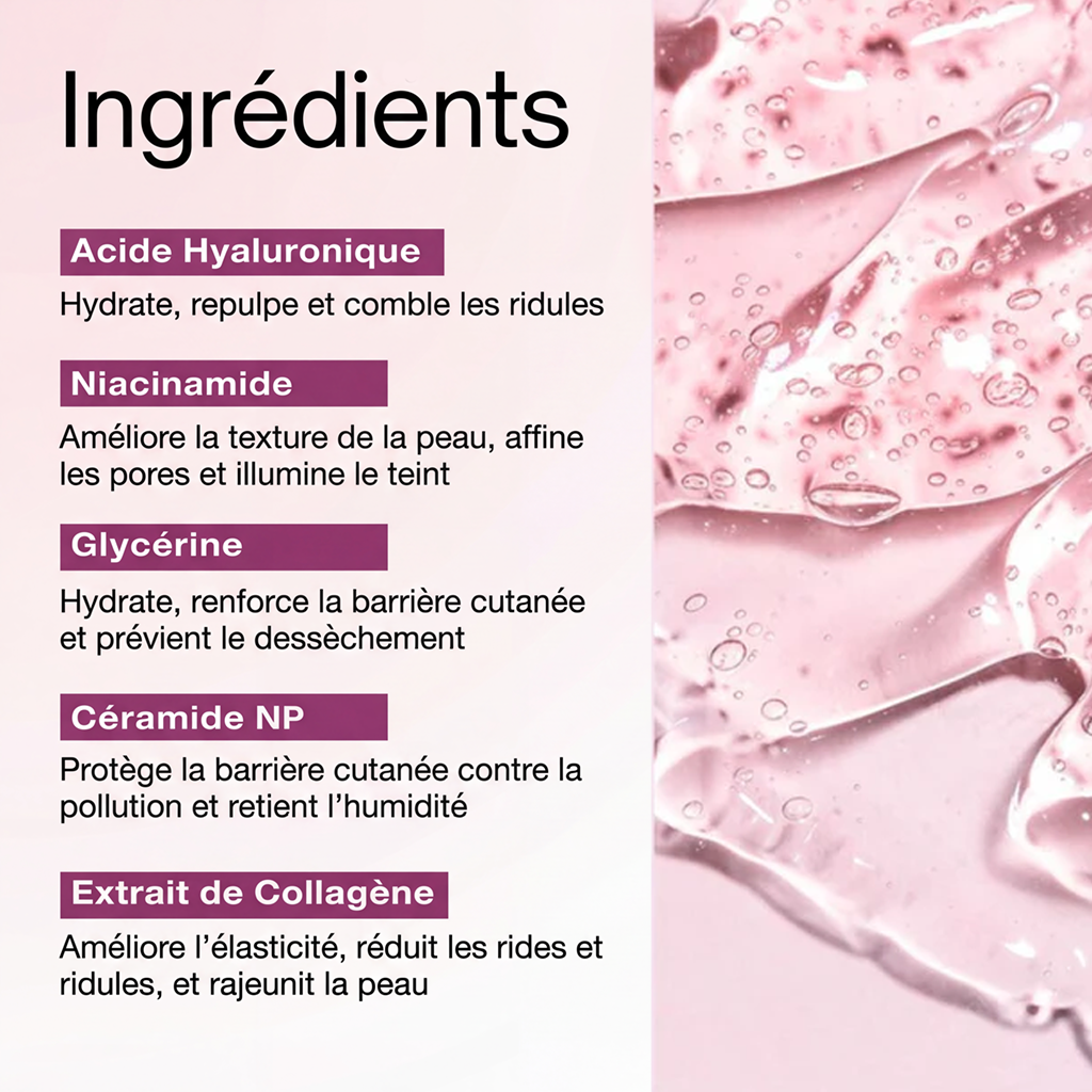Masque Traitement Régénérant au Collagène + Niacinamide