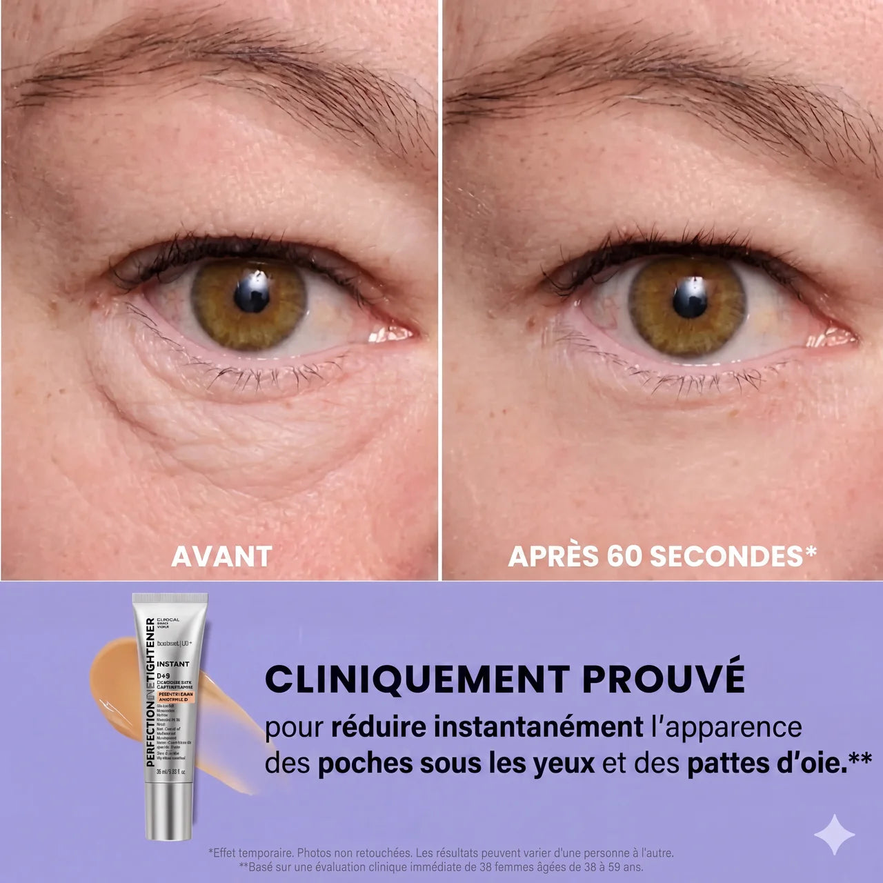 InstantLift+ : Gel liftant rajeunissant pour les yeux