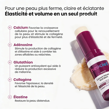 Baume Réparateur de Rides au Calcium :  Le Soin Fermeté Haute Performance