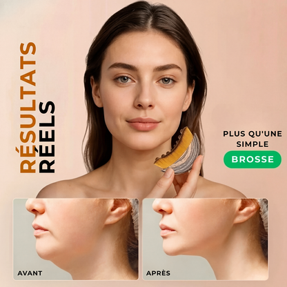 Brosse Visage Liftante – Effet Sculptant & lympho-drainant