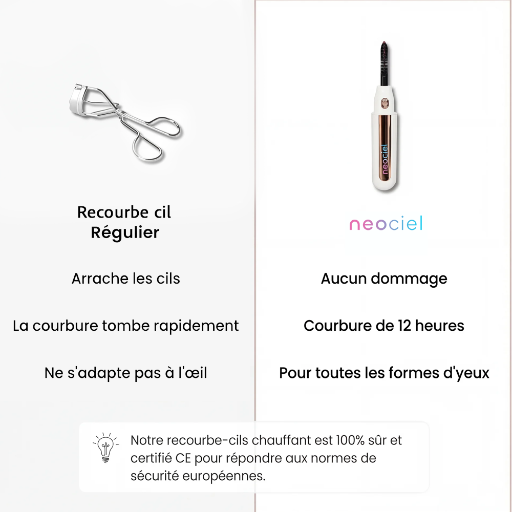 Recourbe-cils chauffant®