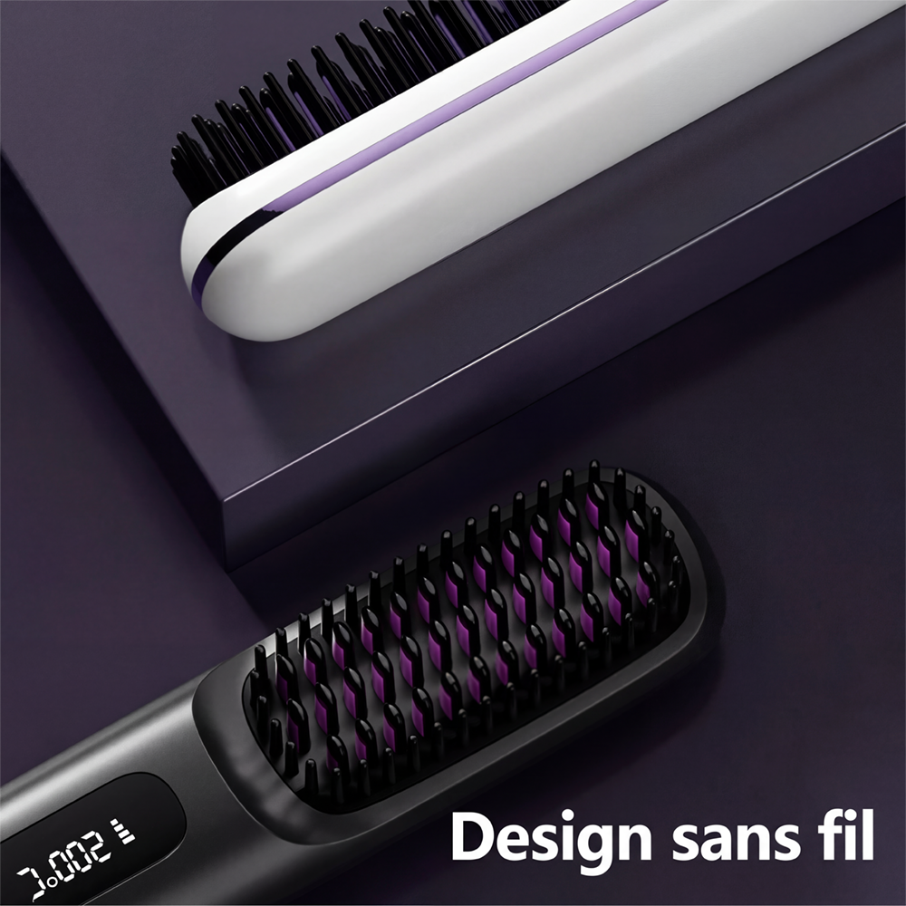 La PREMIÈRE brosse de coiffage intelligente pour Cheveux Courts