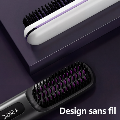 La PREMIÈRE brosse de coiffage intelligente pour Cheveux Courts
