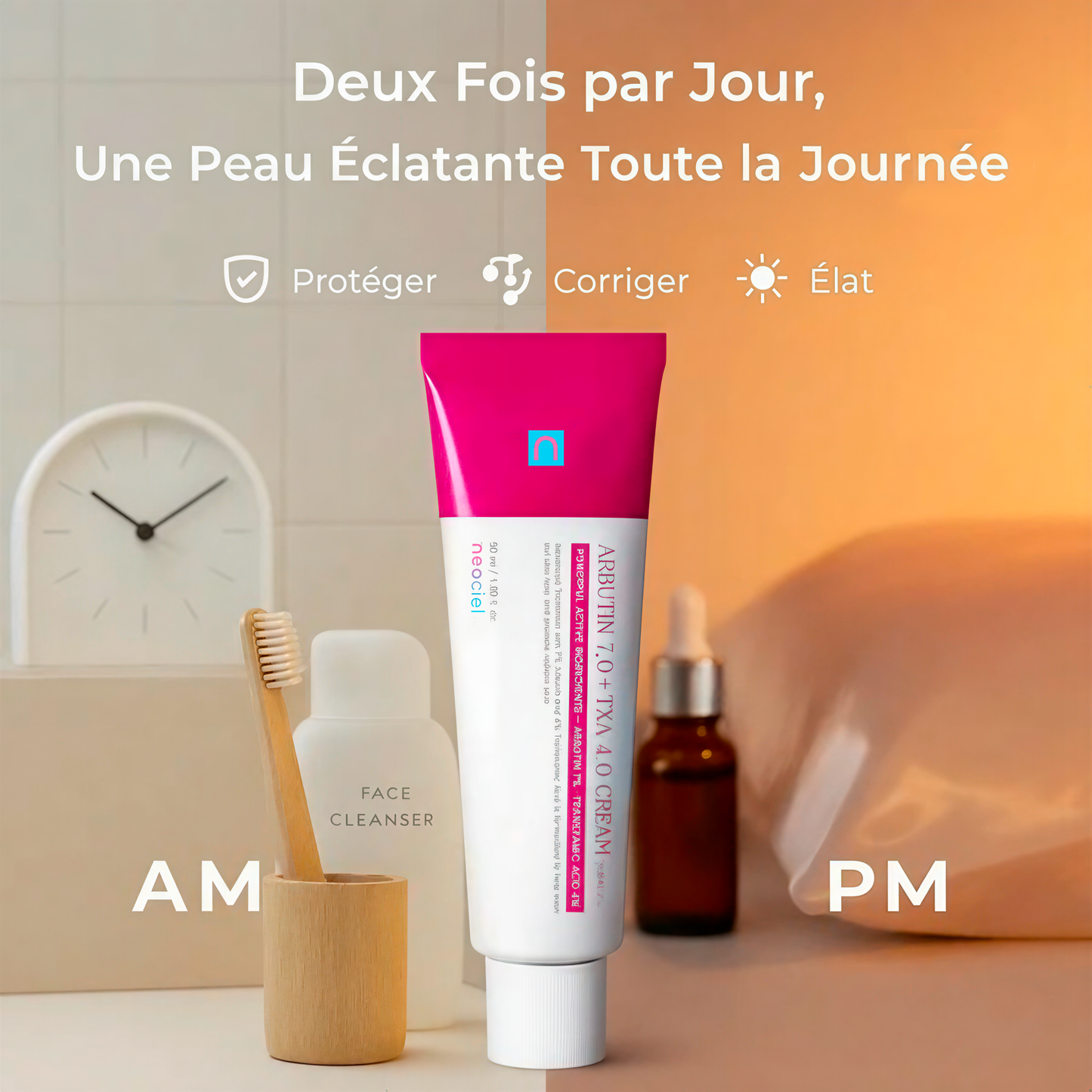 Neociel™ Crème réparatrice Arbutine 7% + Acide Tranexamique 4%