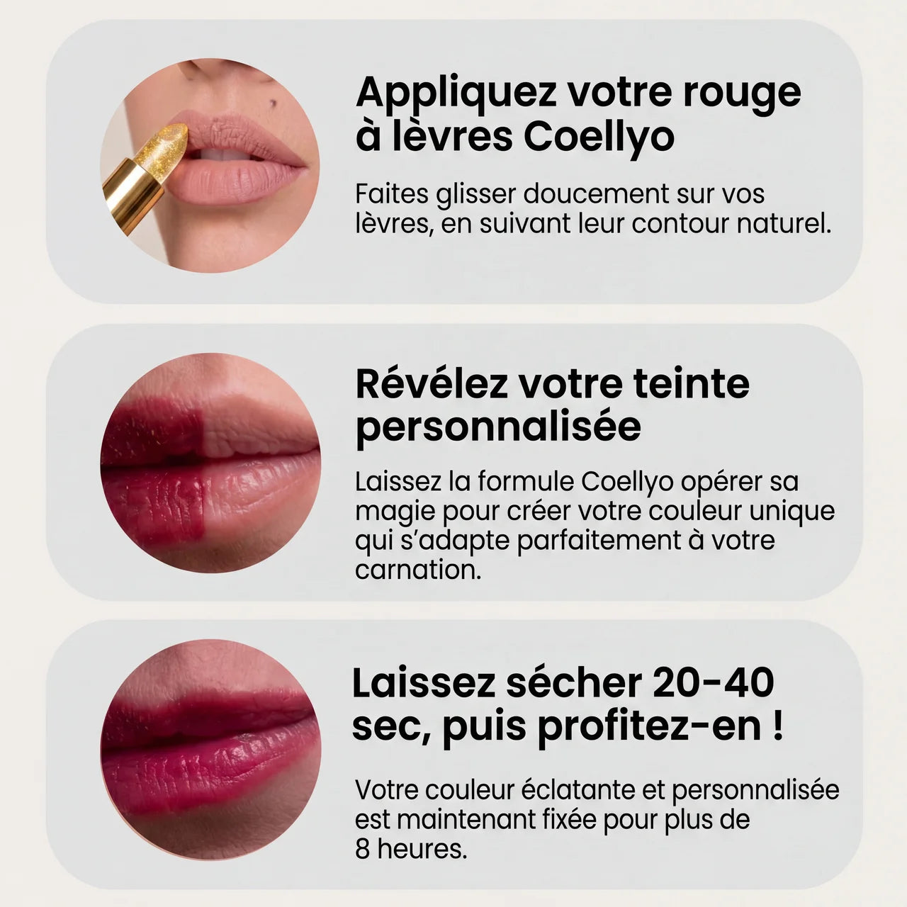 PureTone - Rouge à lèvres adaptatif au pH
