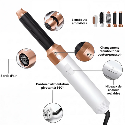 HairStyler Pro 5-en-1