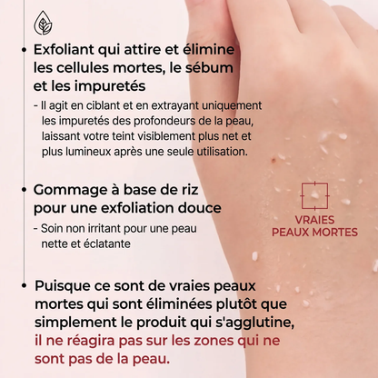 Peel Shot Exfoliant au Riz Blanc & Noir : L'Effaceur d'Impuretés