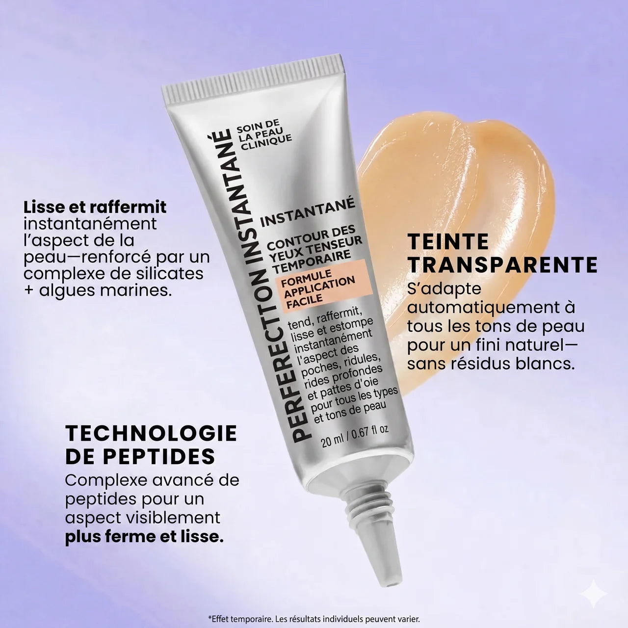 InstantLift+ : Gel liftant rajeunissant pour les yeux