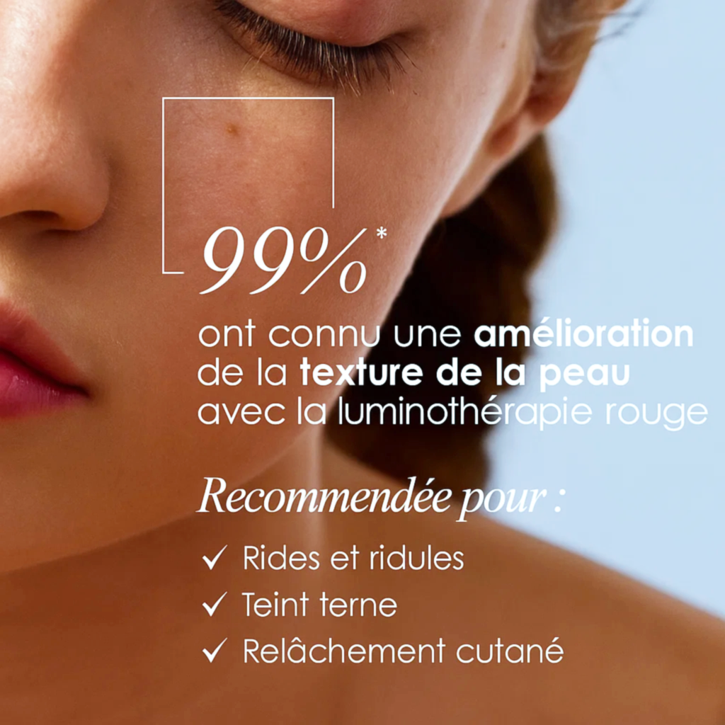 Neociel™ Soin contour des yeux 2 en 1 : crème + technologie LED rouge