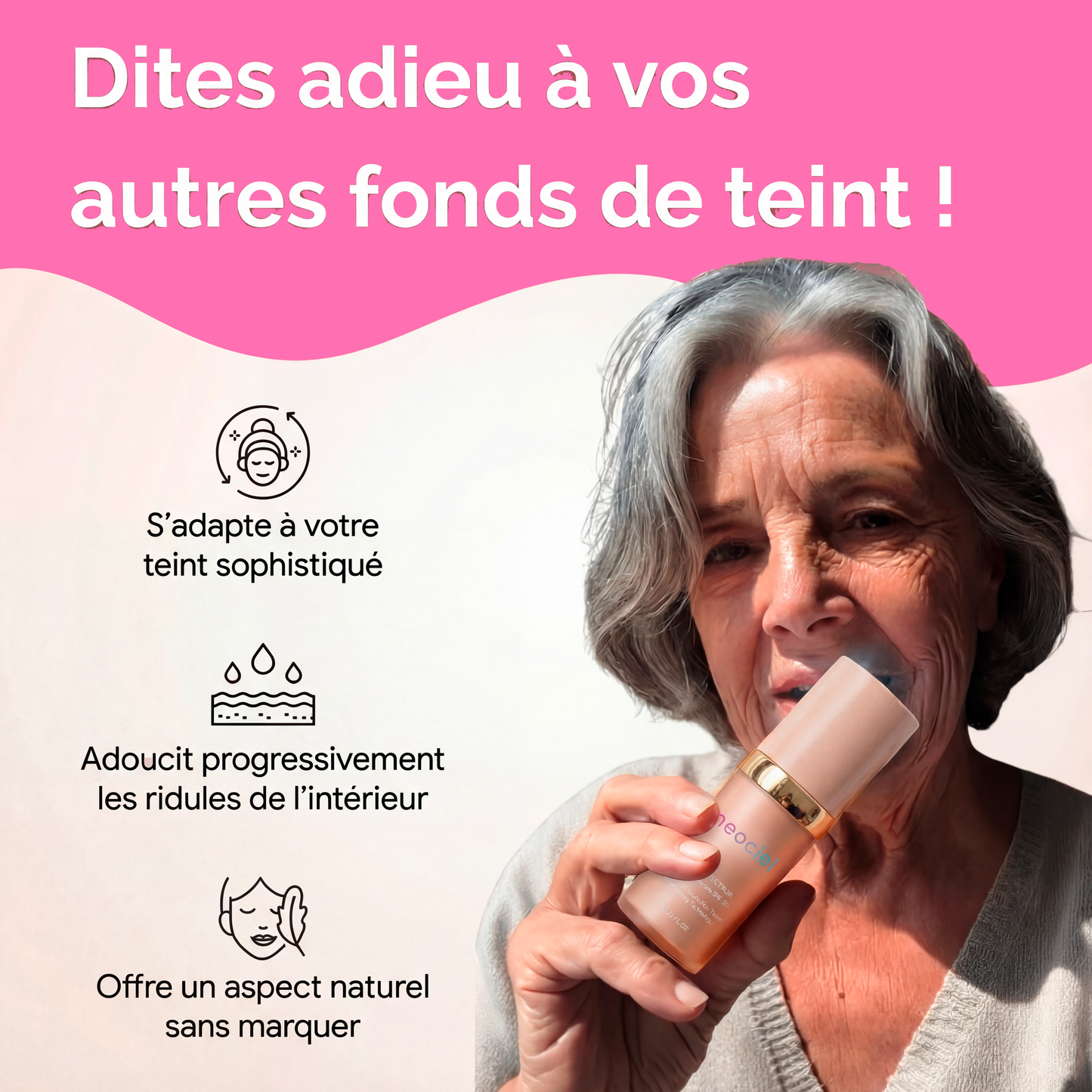Fond de teint 4 en 1 anti-âge - SPF 50