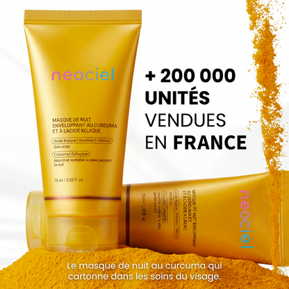 Masque Éclat Intense au Curcuma + Collagène