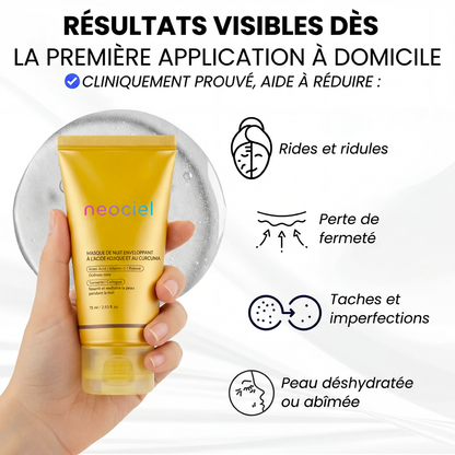 Masque Éclat Intense au Curcuma + Collagène