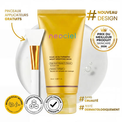 Masque Éclat Intense au Curcuma + Collagène