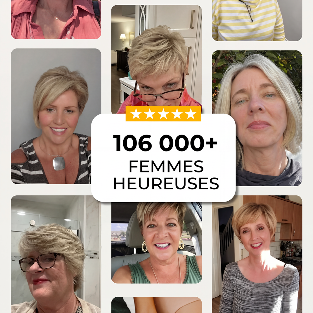 La PREMIÈRE brosse de coiffage intelligente pour Cheveux Courts