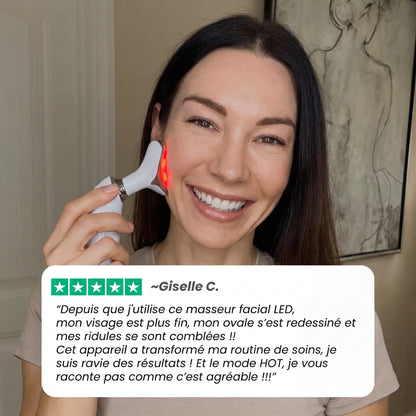 Sculpteur facial V-Shape LED 7-en-1