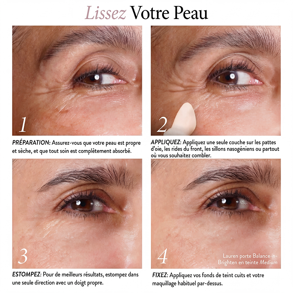 Lisseur de Rides Instantané — Des rides lissées en quelques secondes