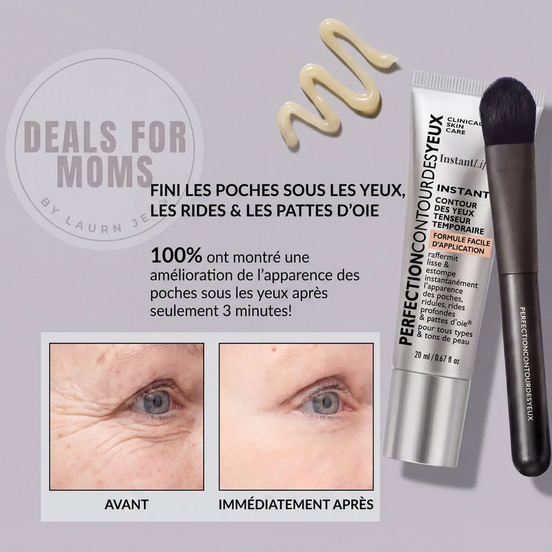 Effet liftant immédiat pour un regard reposé